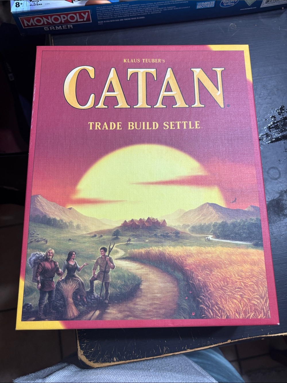 Catan Board Game - Red Box - Klaus Teuber